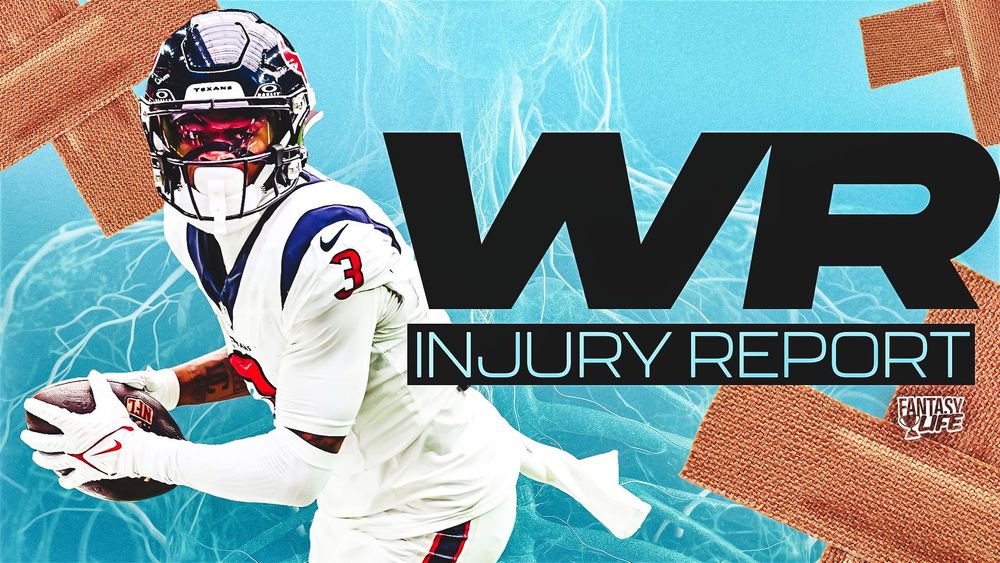 Wide Receiver Injury Report: Key Injuries to Monitor for 2024 Fantasy Football