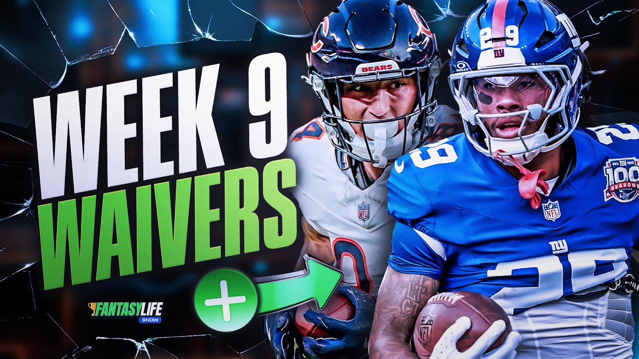 Week 9 Waiver Wire Targets for Fantasy Football