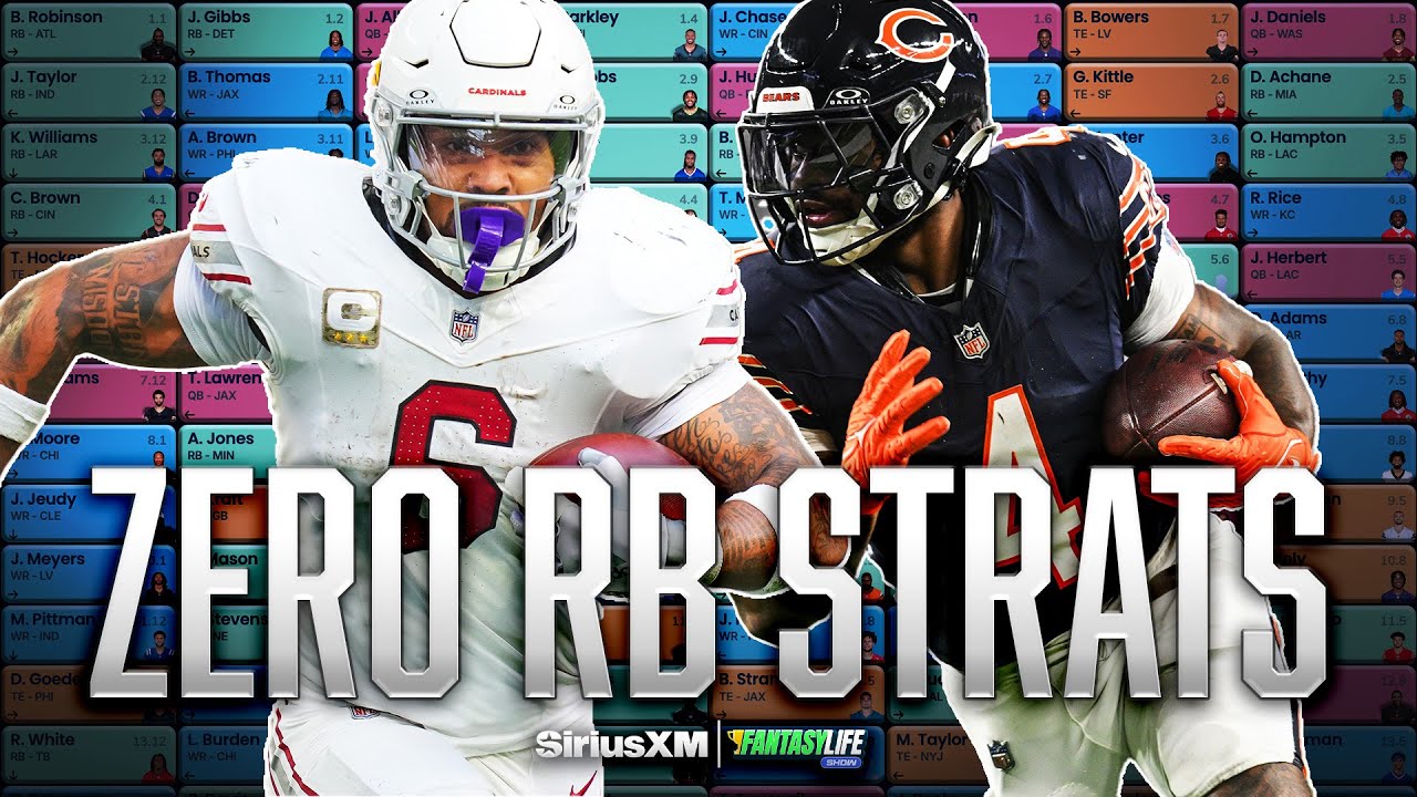 How to Dominate a Zero RB Draft Strategy (And Guys to Target!)