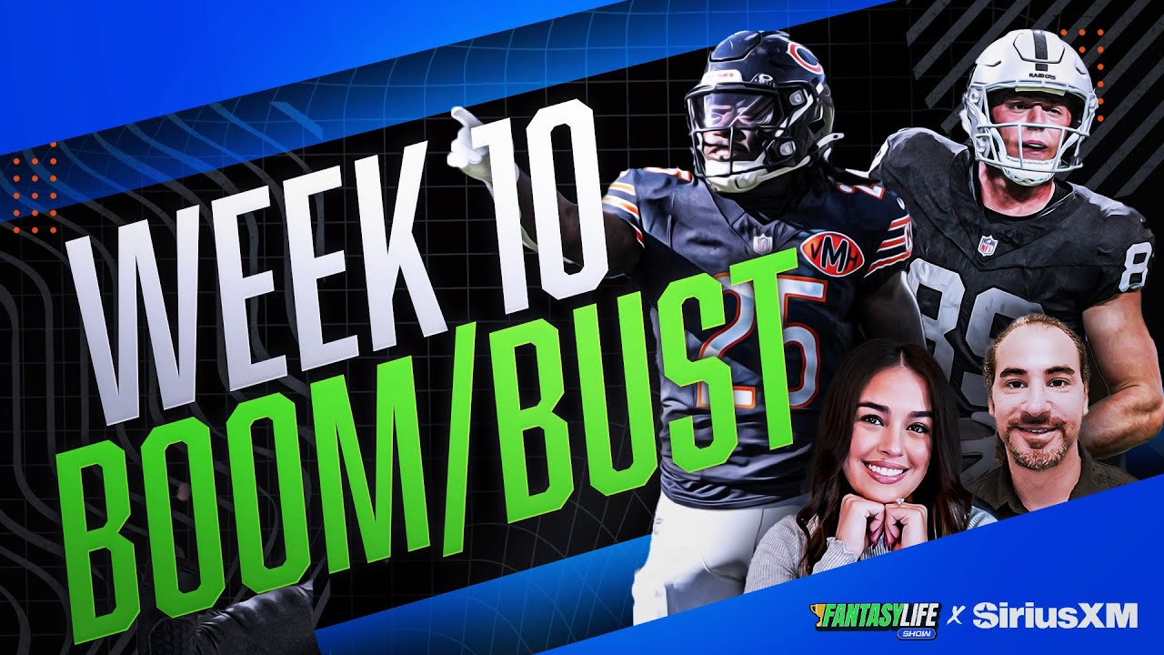 Fantasy Football Boom or Bust? + Early Week 10 Rankings!
