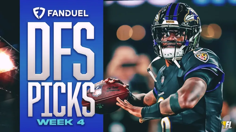 Week 4 FanDuel NFL DFS Picks: Target Lamar Jackson and Zay Flowers Stack Against the Chiefs
