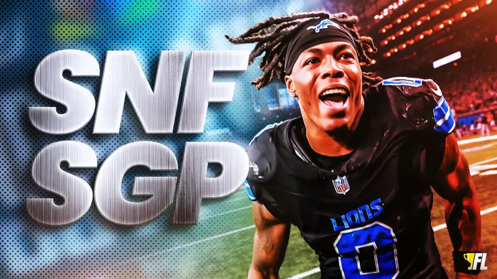 Week 4 Lions-Panthers Sunday Night Football Single-Game Parlay: Jahmyr Gibbs Goes Wild
