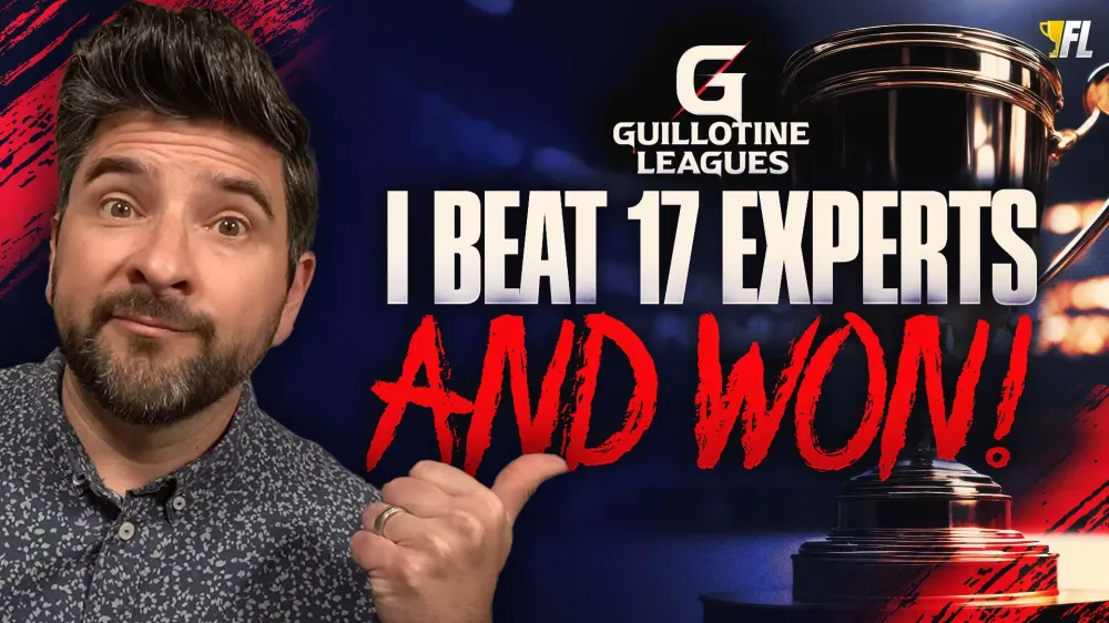 How To Win A Guillotine League: Tips From A First-Time Champion
