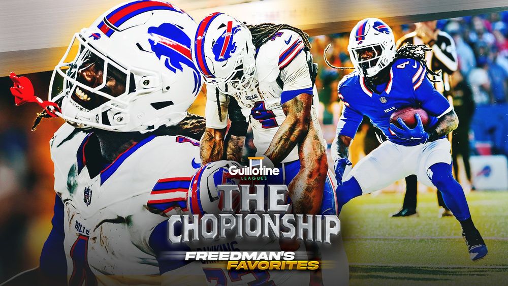 Guillotine League CHOPionship Plays: Josh Allen, James Cook, and more