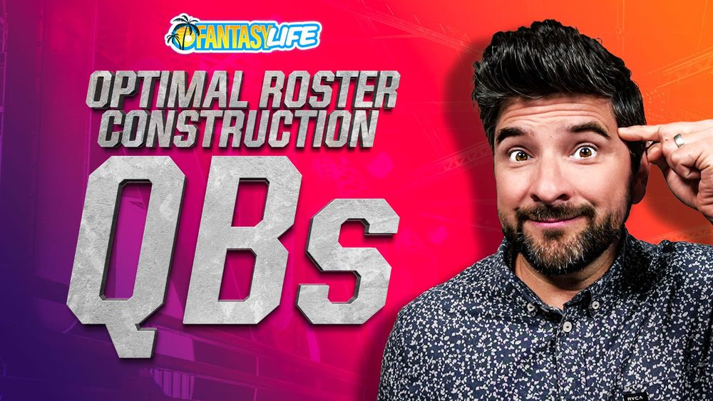 Optimal Roster Construction. How To Draft QBs in Fantasy.