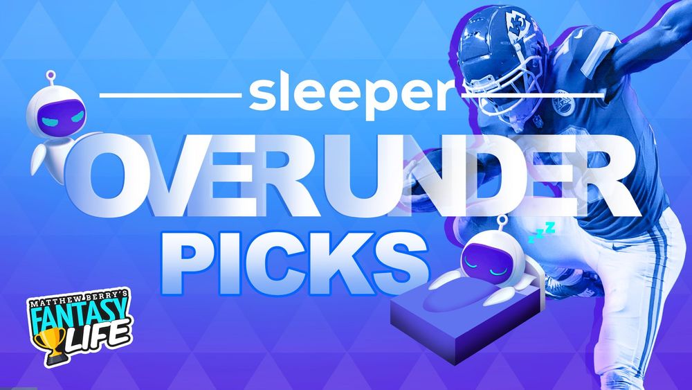 Sleeper Over/Under Picks. Week 14