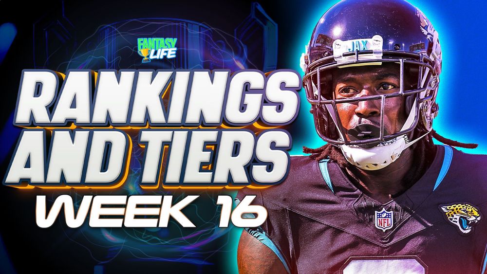 Week 16 Fantasy Football Rankings And Tiers. Is Calvin Ridley BACK?
