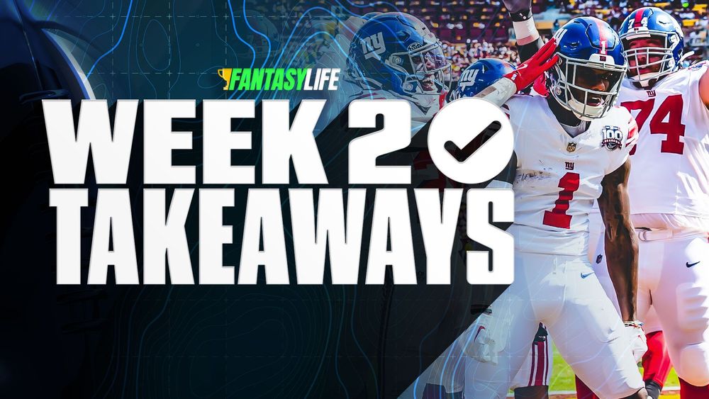 Week 2 Fantasy Football Takeaways: Malik Nabers Is An Alpha