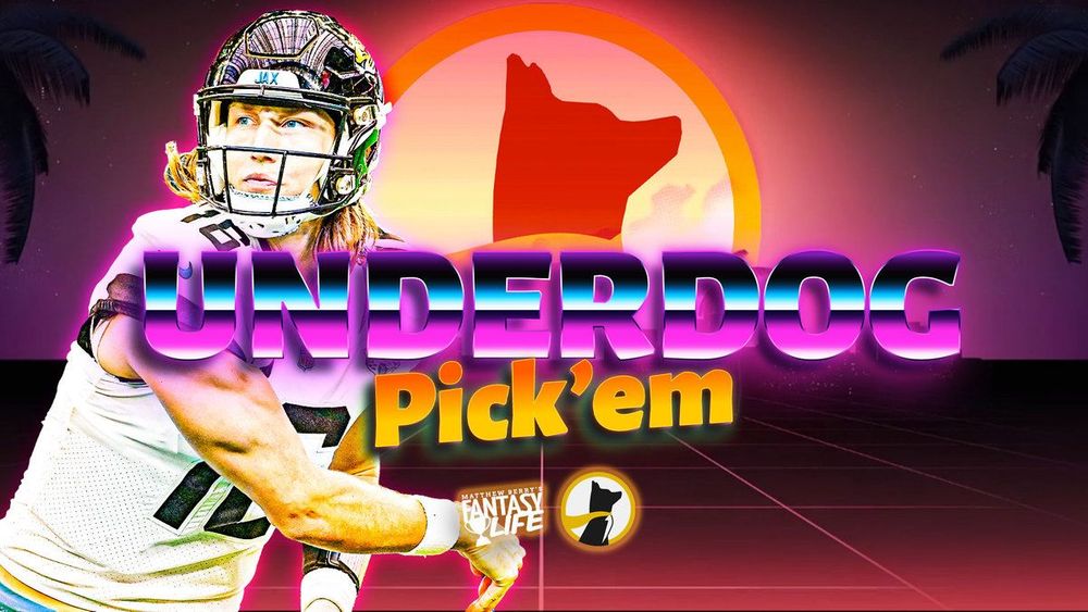 Underdog Pick'em Best Plays. Week 18