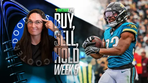 Buy, Sell, Hold for Fantasy Football Week 5: Bhayshul Tuten on the Rise