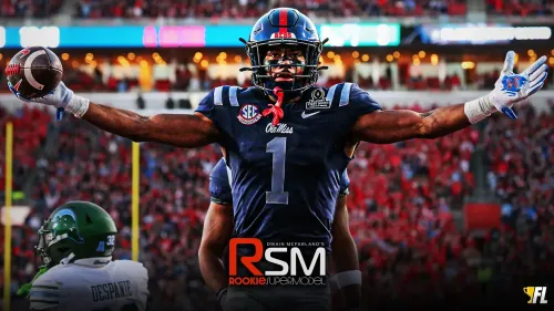 De'Zhaun Stribling Rookie Super Model Prospect Profile For The 2026 NFL Draft