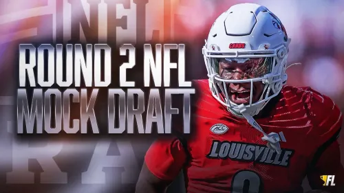 NFL Mock Draft For Round 2: Denzel Boston Leads Off