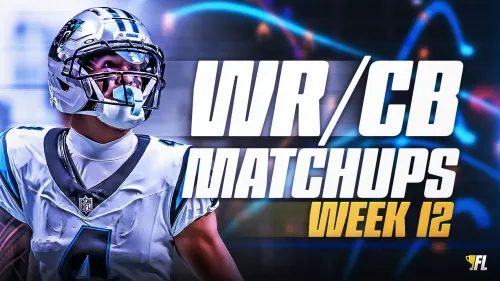 Week 12 WR/CB Matchups: Target Tetairoa McMillan, Davante Adams and More