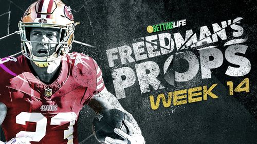 Freedman's Props. Best Player Prop Bets for NFL Week 14.