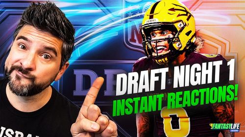 NFL Draft Night 1 INSTANT Fantasy Reactions (Every Round 1 Pick)