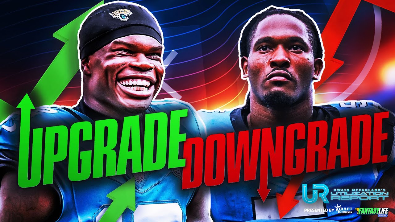 Upgrades & Downgrades from Week 7 Fantasy Football (Utilization Report)